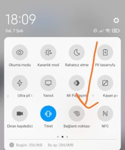 xiaomi internet paylaşımı 